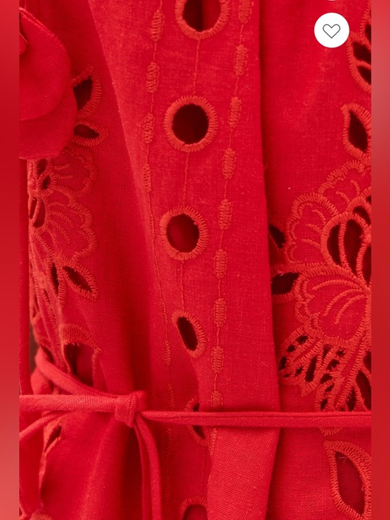 FARM RIO red flowers Richelieu sleeveless dress - Picture 4 of 6